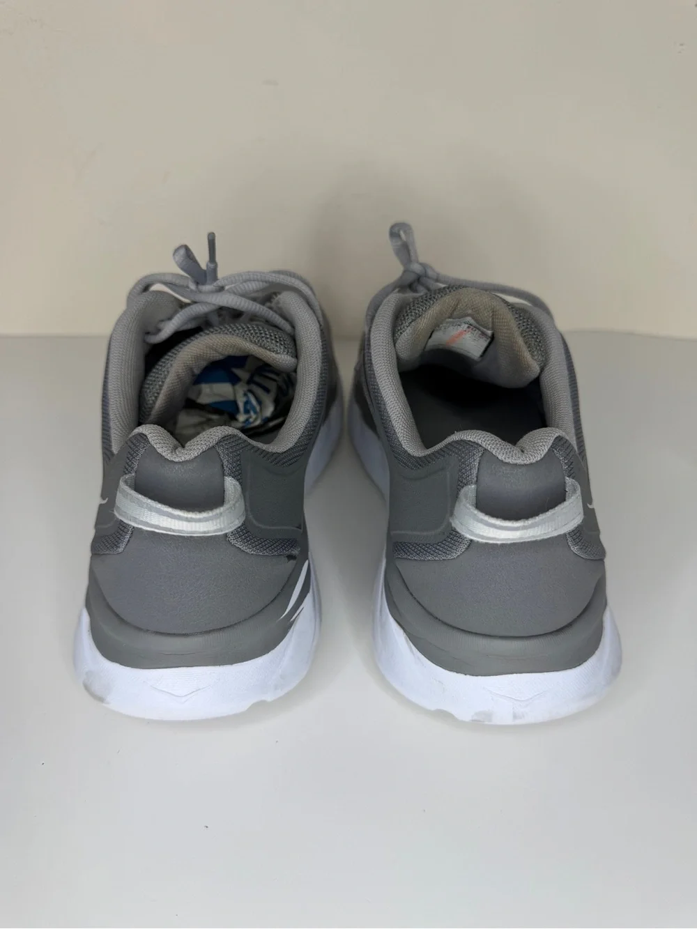 Hoka One One lightweight grey